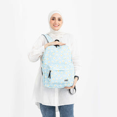 Baby Blue Daisy Flower Backpack
