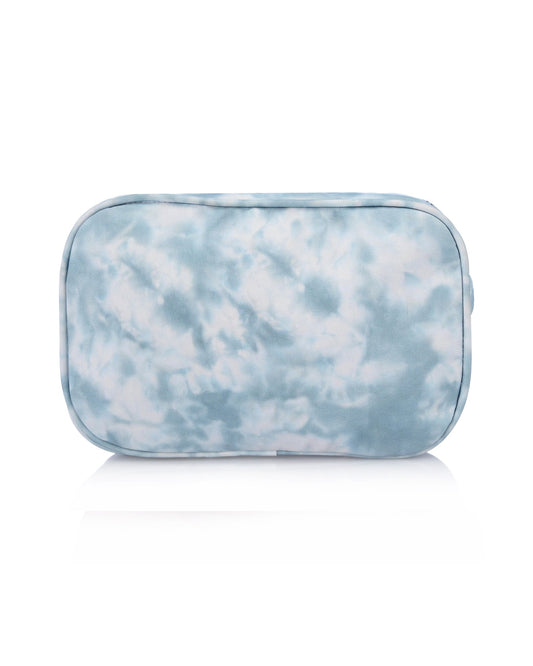 Blue Tiedye Makeup Bag