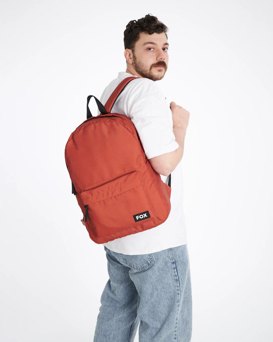 Deep Orange Backpack