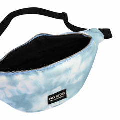 Blue Tiedye Waist Bag