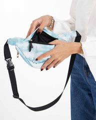 Blue Tiedye Waist Bag