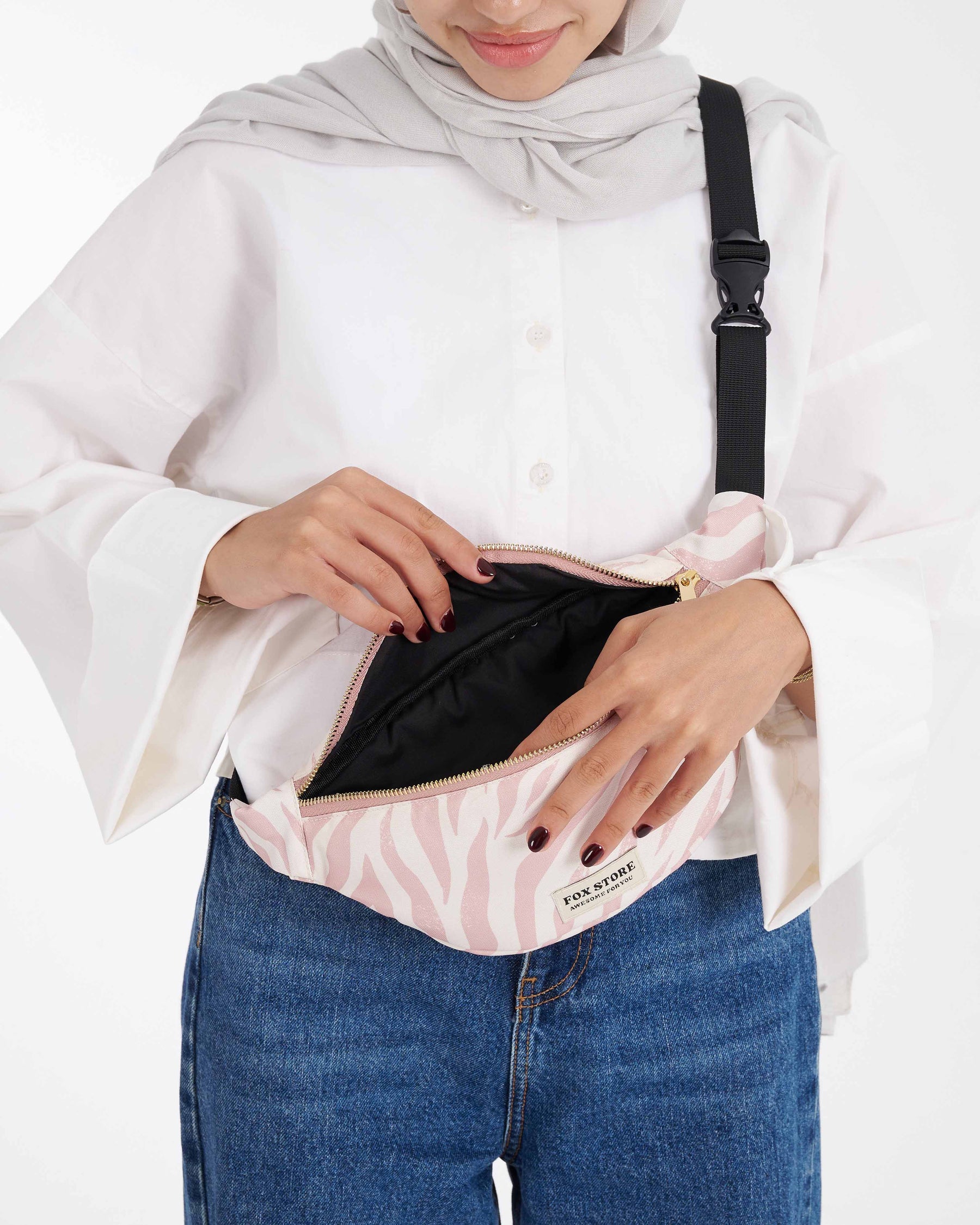 Zebra Waist Bag