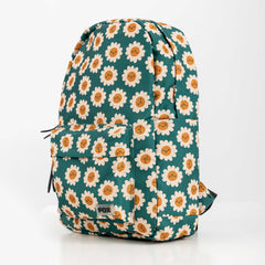 Green Daisy Flower Backpack