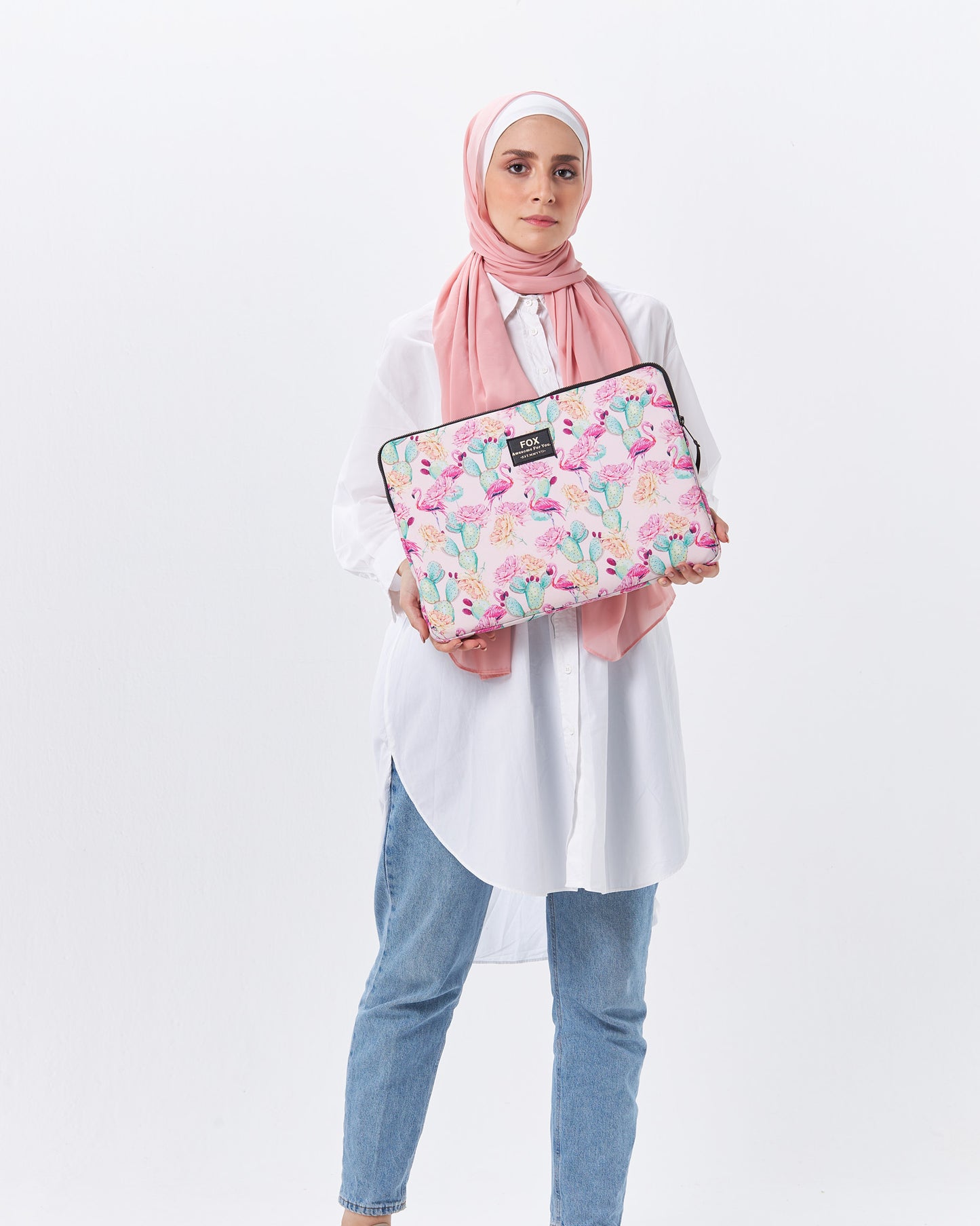 Flamingo Laptop Sleeve 15.6"