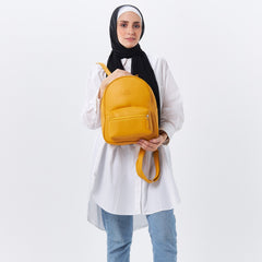 Yellow Leather MINIBACK