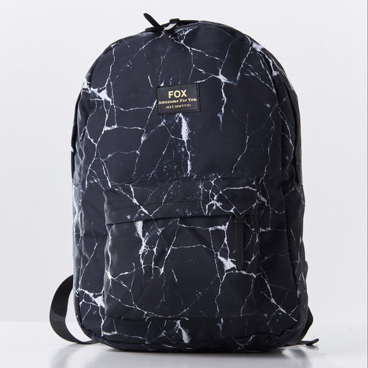 Black Marble Backpack
