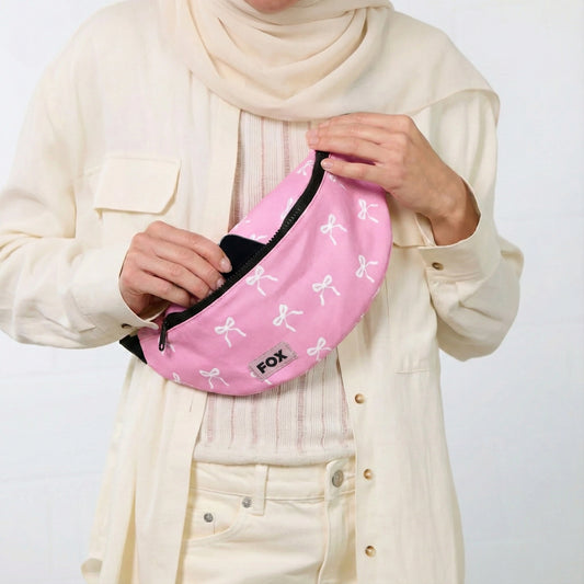 Pink Bow Fanny Pack