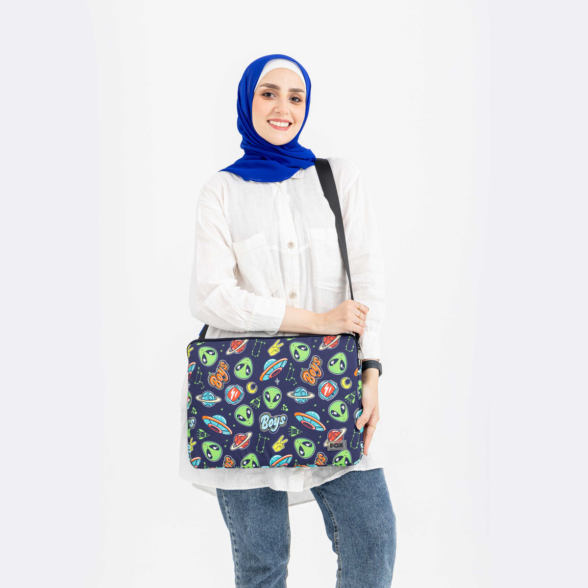 حقيبة كمبيوتر محمول غريبة