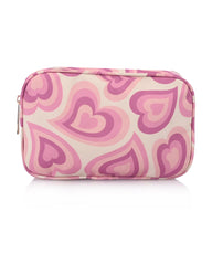 Hearts Makeup Bag