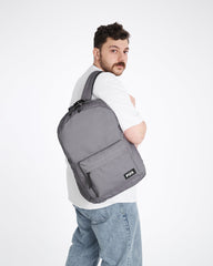 Gray  Backpack