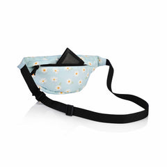 Baby Blue Dasiy Flower Waist Bag