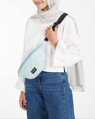 Baby Blue Dasiy Flower Waist Bag