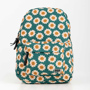 Green Daisy Flower Backpack