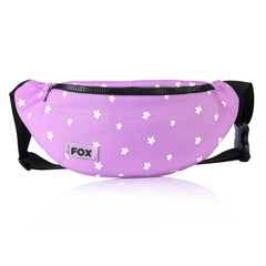 Purble Flower Fanny Pack
