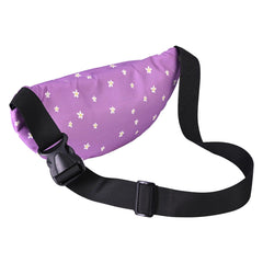 Purble Flower Fanny Pack