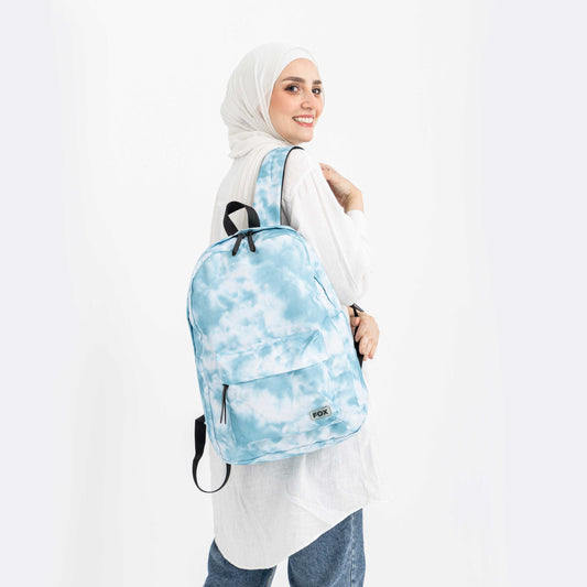 Blue Tiedye Backpack