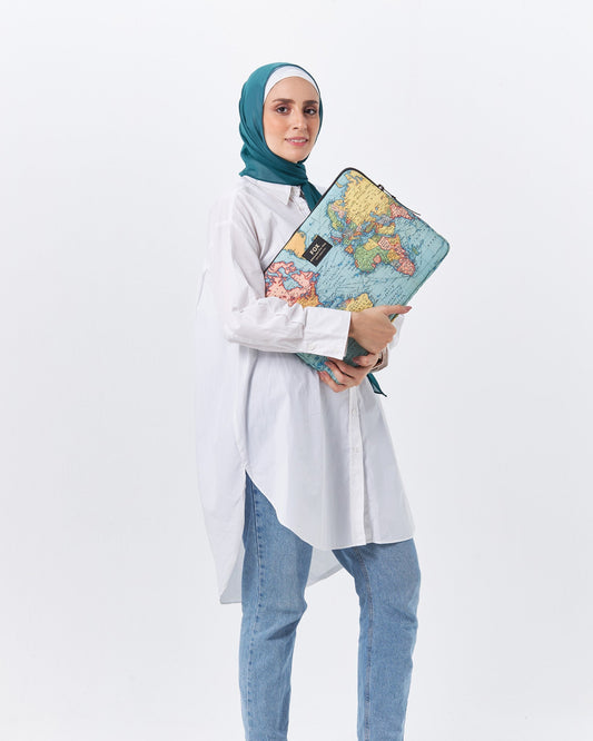 Map Laptop Case