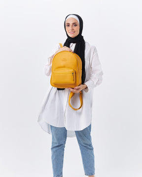 Yellow Leather MINIBACK