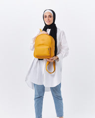 Yellow Leather MINIBACK