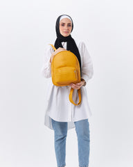 Yellow Leather MINIBACK