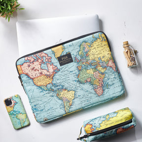 Map Laptop Case