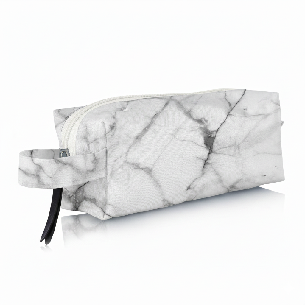 🎁 WhiteMarble Pencil Case (100% off)