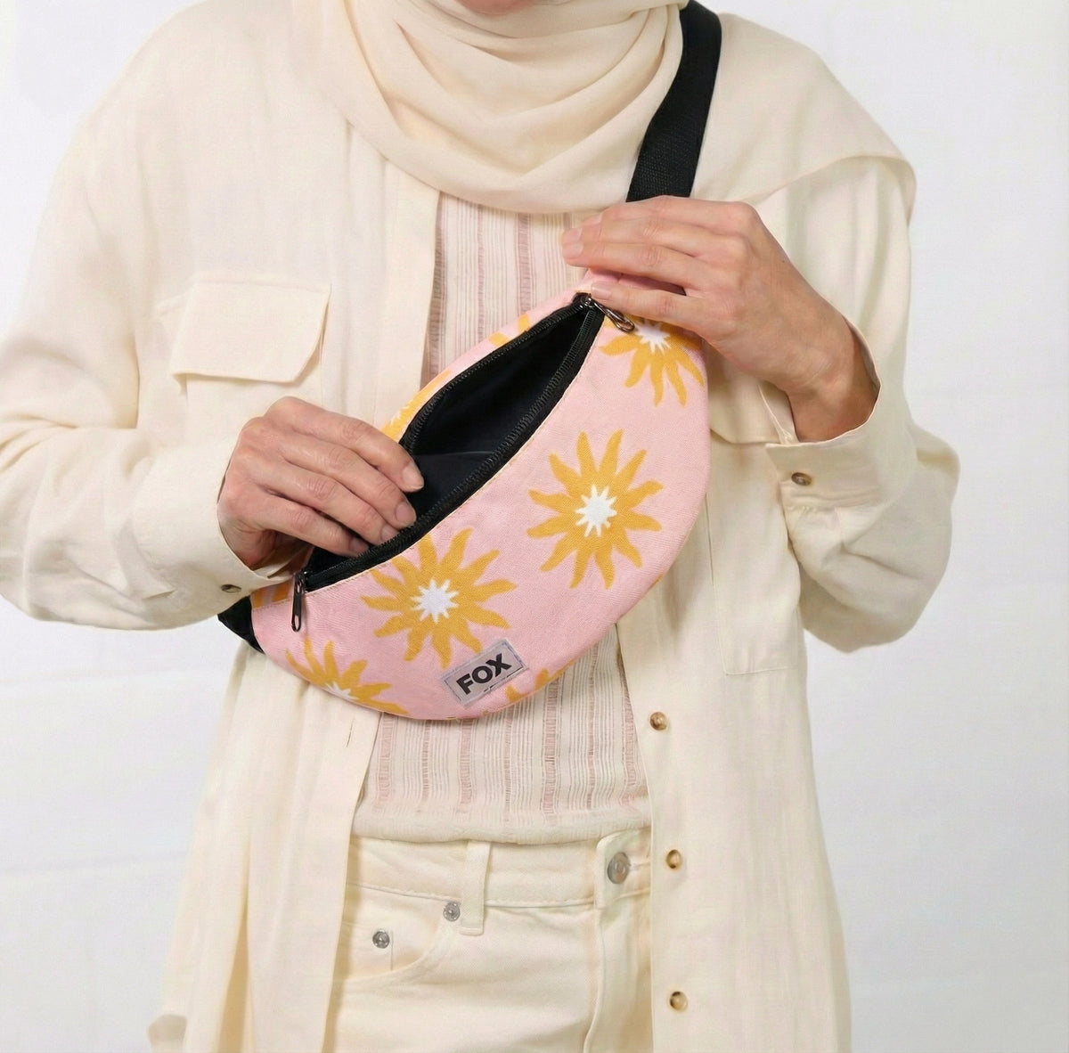 Orange Sun Fanny Pack