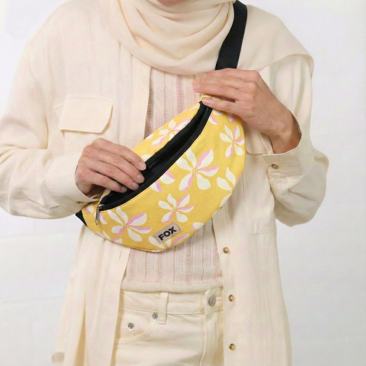 Yellow Flower Fanny Pack