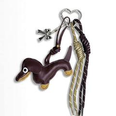 Brown Dog and Chocolate Bag Charm