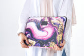 Pink Marble Laptop Sleeve