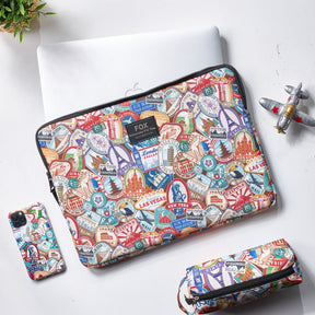 Stamps Laptop Sleeve